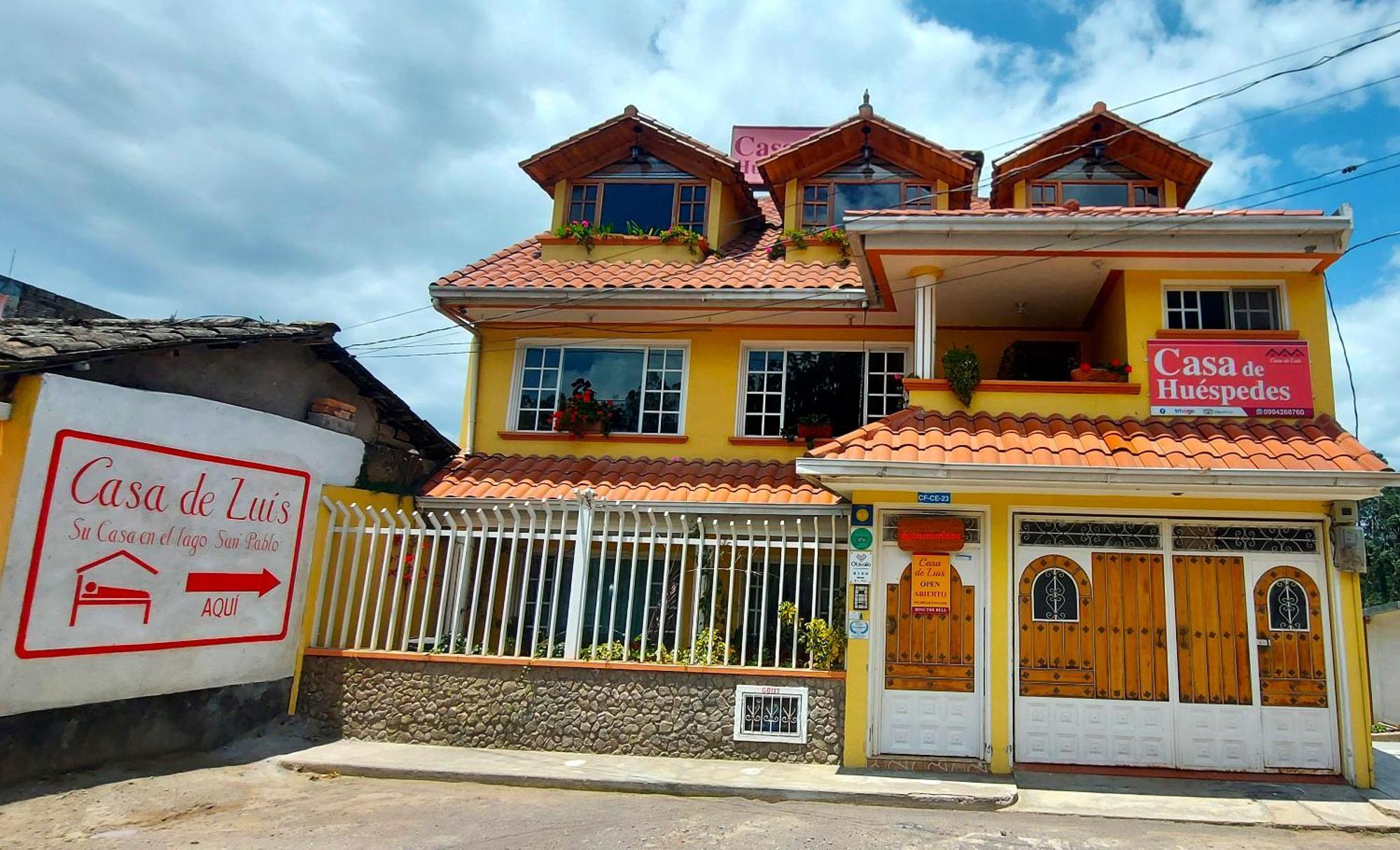 Casa De Luis Acomodação com café da manhã Otavalo Exterior foto