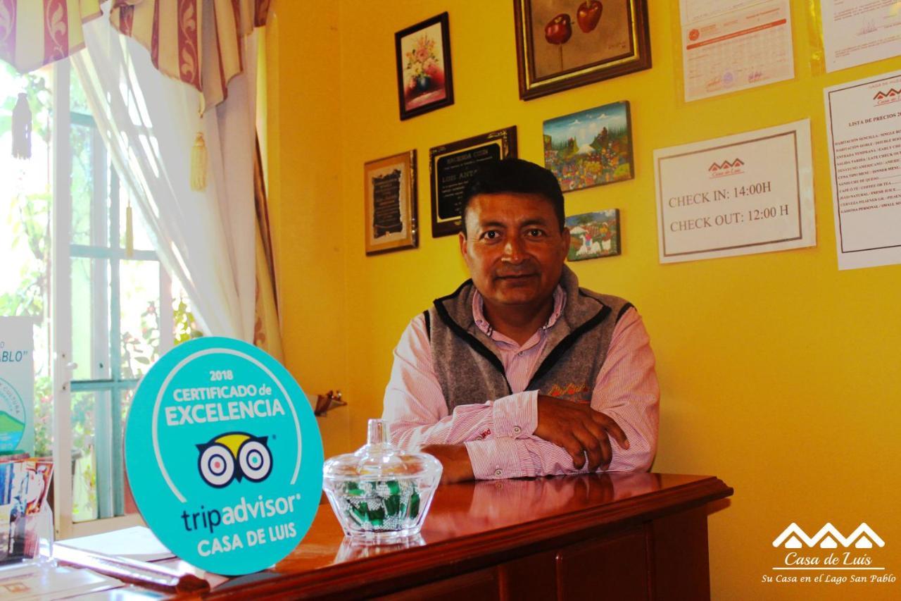 Casa De Luis Acomodação com café da manhã Otavalo Exterior foto